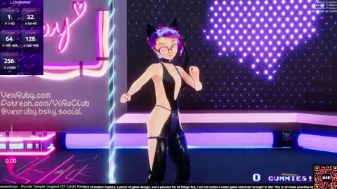 Snapshot of vexruby chatting on February 16, 2025, 1:03 am Vex Ruby online show from February 16, 2025, 1:03 am