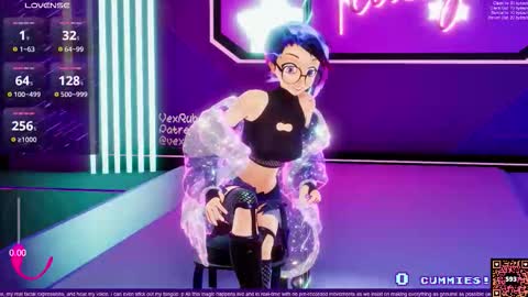 Vex Ruby online show from November 30, 2025, 1:09 am