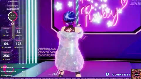 Vex Ruby online show from February 1, 2026, 1:15 am