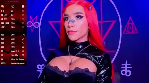 Victoria Vampire online show from November 17, 2025, 8:36 pm