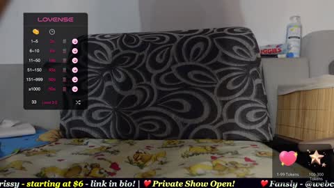 Chrissy online show from January 2, 2025, 10:01 pm