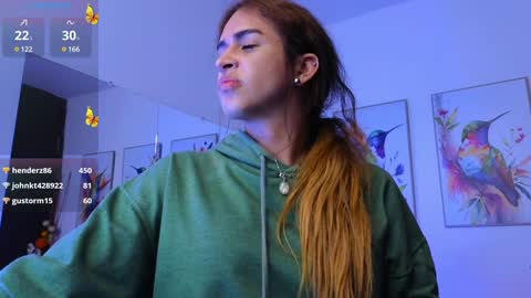 Snapshot of xkim_starx chatting on January 25, 2025, 9:47 am welcome friends online show from January 25, 2025, 9:47 am