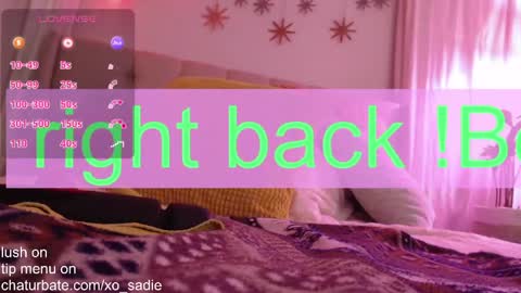 Snapshot of xo_sadie chatting on April 20, 2026, 6:27 am Xo Sadie online show from April 20, 2026, 6:27 am
