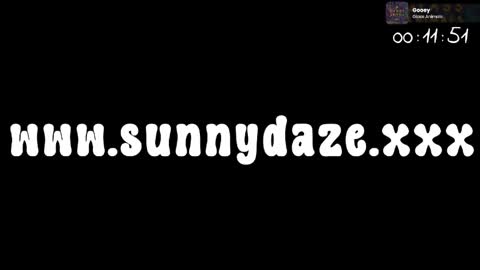 Snapshot of xsunsub chatting on May 2, 2026, 10:48 pm Sunny Daze online show from May 2, 2026, 10:48 pm