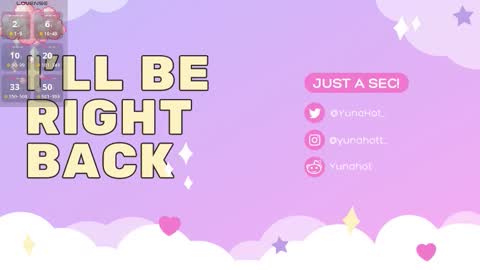 yunahott_ online show from February 15, 2026, 7:51 am