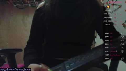 Snapshot of yuny_haruno chatting on January 3, 2025, 4:37 pm Haruno online show from January 3, 2025, 4:37 pm