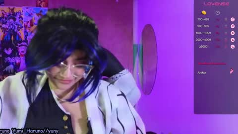 Snapshot of yuny_haruno chatting on February 10, 2025, 5:52 pm Haruno online show from February 10, 2025, 5:52 pm