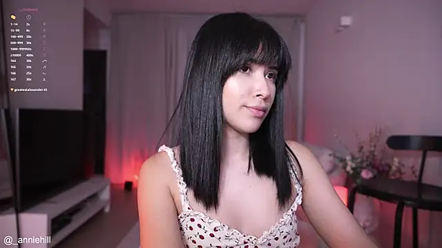 Snapshot of anniehillofficial chatting on January 9, 2025, 6:36 pm anniehillofficial online show from January 9, 2025, 6:36 pm