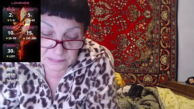 Sandra Carina online show from October 24, 2025, 3:41 pm