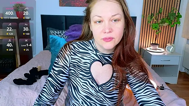 CutieGinger online show from December 5, 2025, 3:09 pm