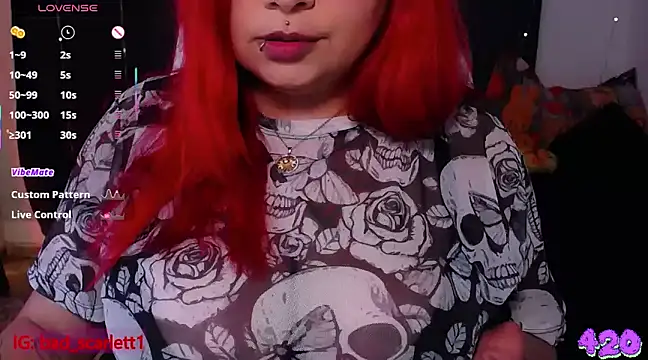 Snapshot of bad_scarlett1 chatting on March 11, 2025, 12:00 am bad scarlett1 online show from March 11, 2025, 12:00 am