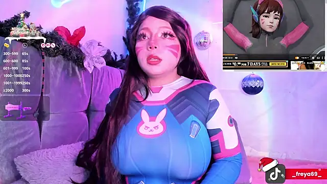 Sweet freya1 online show from November 29, 2025, 12:57 am