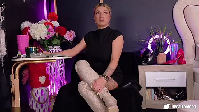 DeeaDiamondd online show from September 15, 2025, 8:20 pm