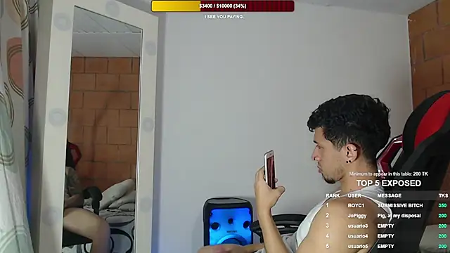 stevenSEX123 online show from April 24, 2026, 2:14 am