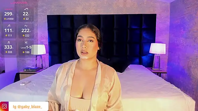 Gaby Blaze online show from February 24, 2025, 7:52 pm