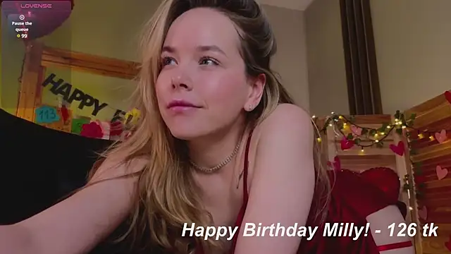 milly shy online show from February 21, 2025, 8:07 am