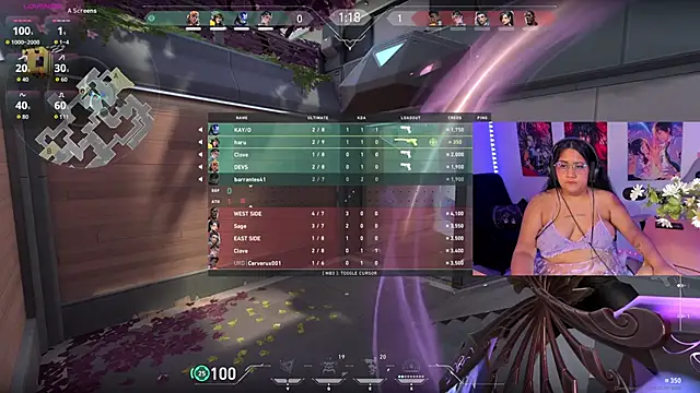 haru u2 online show from October 23, 2025, 10:08 pm