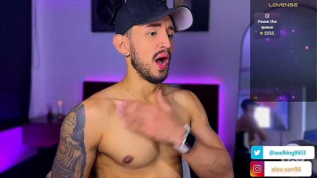 Snapshot of AxelKing1326 chatting on January 13, 2026, 12:05 am AxelKing1326 online show from January 13, 2026, 12:05 am