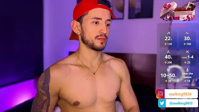 Snapshot of AxelKing1326 chatting on February 14, 2026, 12:29 am AxelKing1326 online show from February 14, 2026, 12:29 am