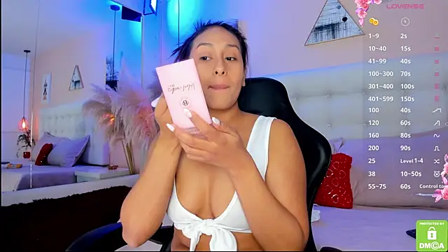 Snapshot of AmelyaMann chatting on March 19, 2025, 12:34 pm AmelyaMann online show from March 19, 2025, 12:34 pm