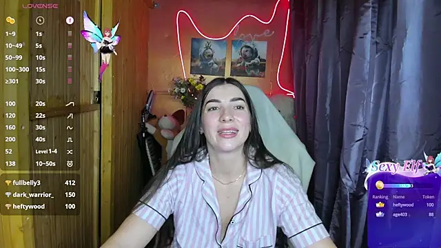 Fiery Brunette  online show from January 3, 2025, 5:10 pm