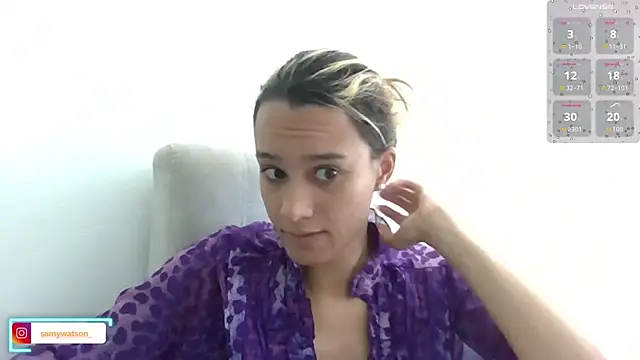 SamanthaWatson online show from October 15, 2025, 7:14 pm