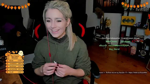 Lisaonthemoon online show from October 30, 2025, 7:25 pm