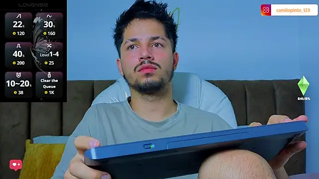 Issac james  online show from March 15, 2026, 12:49 am