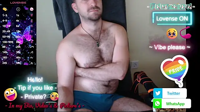 Snapshot of RealManHaveHairy chatting on October 2, 2025, 2:57 pm RealManHaveHairy online show from October 2, 2025, 2:57 pm