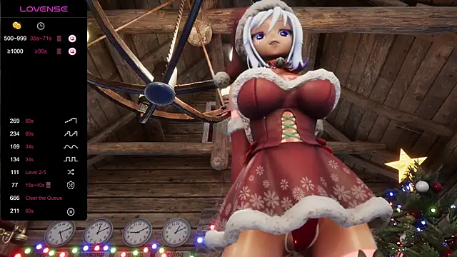 ElfieLove online show from December 8, 2024, 6:17 pm