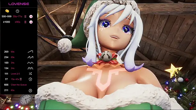 ElfieLove online show from December 19, 2024, 6:23 pm