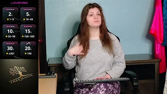 TreeJeanne online show from March 4, 2026, 11:44 pm