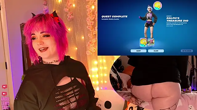 Angel-Lewd-Cake online show from November 13, 2025, 7:40 am