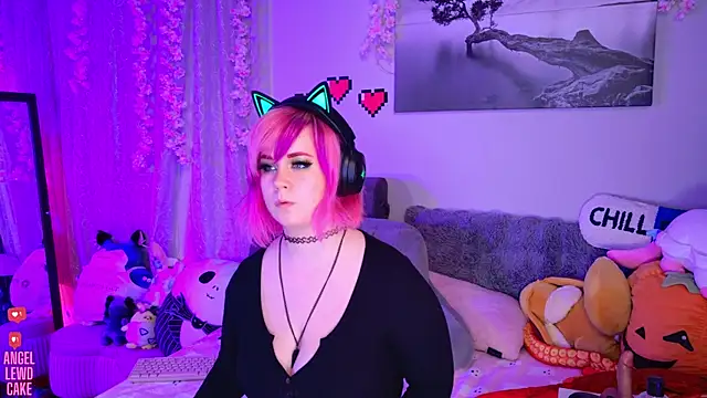 Snapshot of Angel-Lewd-Cake chatting on June 2, 2026, 12:12 am Angel-Lewd-Cake online show from June 2, 2026, 12:12 am