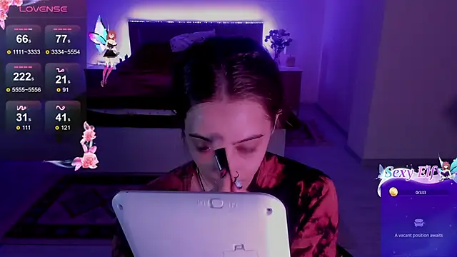 Snapshot of MelodyElf chatting on April 20, 2026, 5:48 pm MelodyElf online show from April 20, 2026, 5:48 pm
