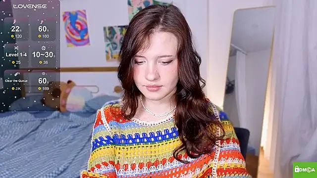 HanahCute online show from October 23, 2025, 9:46 pm