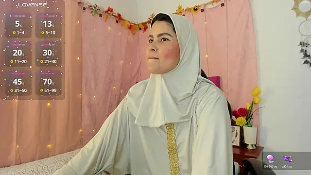 AishaAmin  online show from February 9, 2026, 12:20 pm