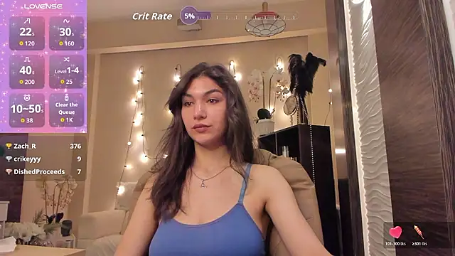 MonicaVii online show from February 20, 2026, 6:26 am