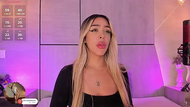 Addison baker online show from January 12, 2025, 7:53 pm