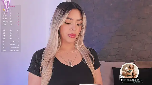 Addison baker online show from February 11, 2025, 7:38 pm