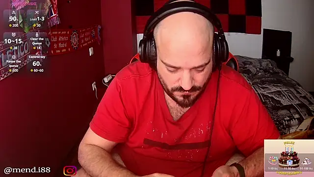 menditeta1 online show from January 6, 2026, 8:45 pm