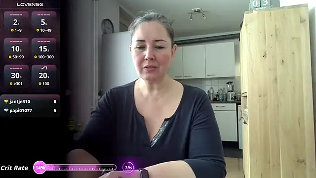 MilfGina online show from October 3, 2025, 8:00 am