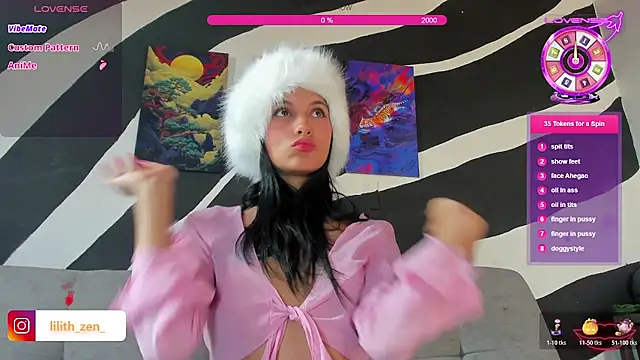 Lilith Zen online show from November 15, 2025, 1:29 pm