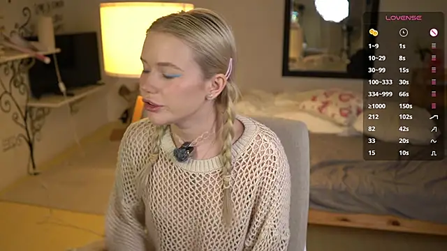 LexieLoree online show from November 9, 2025, 4:11 am