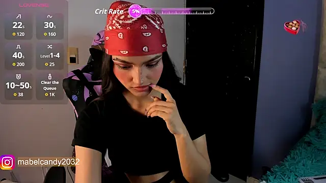 mabel candy online show from February 9, 2026, 6:45 pm