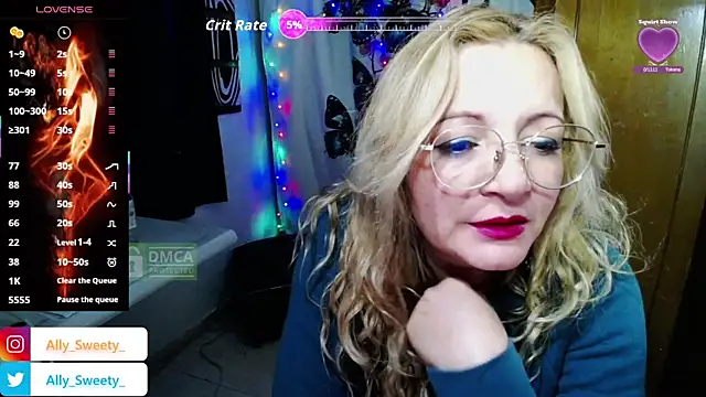 Ally Sweety online show from September 30, 2025, 2:27 am