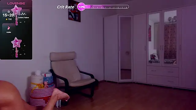 Sonja Stripper Ray online show from October 19, 2025, 10:38 am