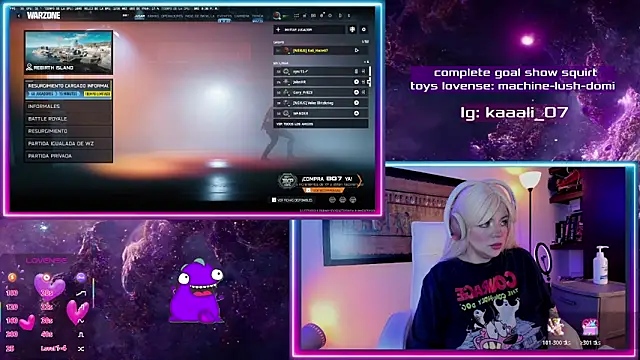 Irinaa Scarlett online show from February 26, 2026, 1:37 am