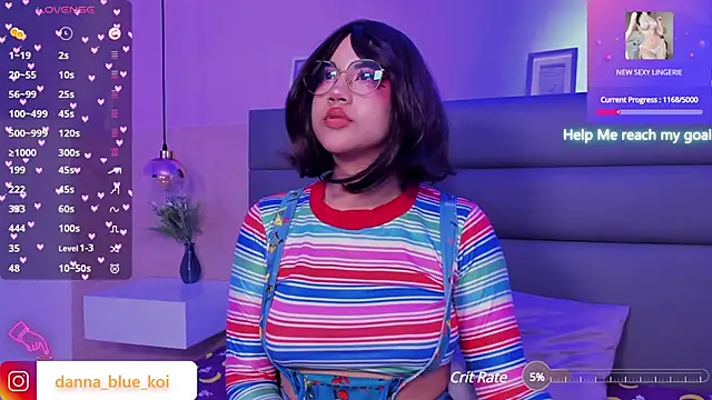 blue koi online show from January 19, 2025, 9:01 am