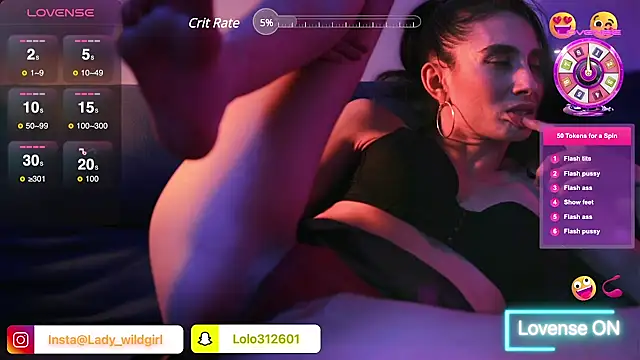 WildgirlShow online show from March 17, 2025, 8:09 pm